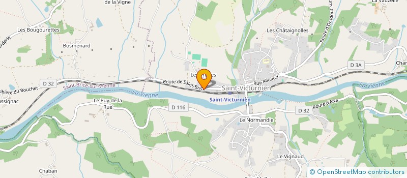localisation de l'entreprise MADAME SONIA NOEL à SAINT-VICTURNIEN