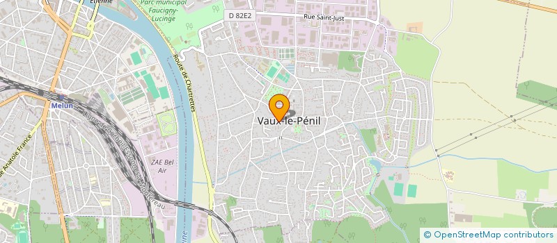 localisation de l'entreprise MADAME SONIA NOELLE FAVERGEON à VAUX-LE-PENIL