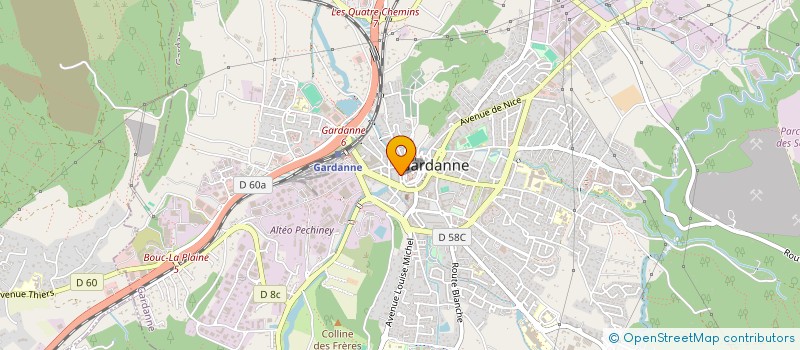 localisation de l'entreprise MADAME SONIA NOIR à GARDANNE