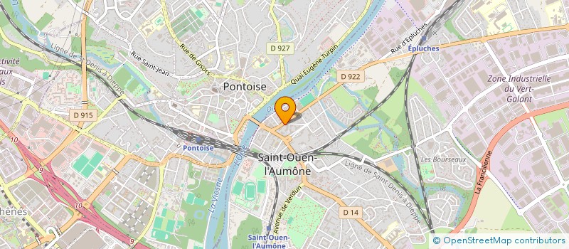 localisation de l'entreprise MADAME SONIA NZOUATOUM à SAINT-OUEN-L'AUMONE