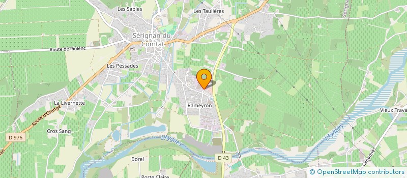 localisation de l'entreprise MADAME SONIA OLEART  SERIGNAN-DU-COMTAT