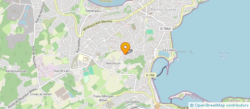 localisation de l'entreprise MADAME SONIA OLLIVIER  PERROS-GUIREC