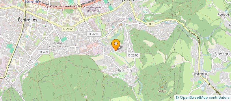 localisation de l'entreprise MADAME SONIA ORGANISTKA  BRESSON