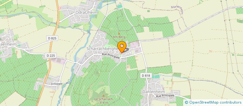 localisation de l'entreprise MADAME SONIA OSTERMANN  TRAENHEIM