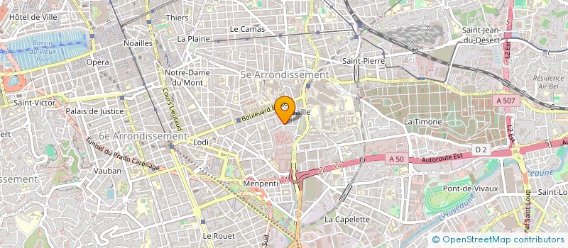 localisation de l'entreprise MADAME SONIA OUADAH à MARSEILLE