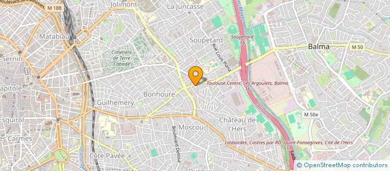 localisation de l'entreprise MADAME SONIA OUALI à TOULOUSE