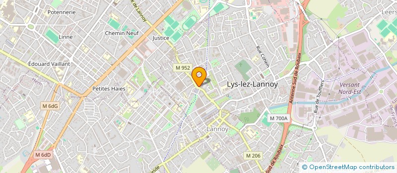 localisation de l'entreprise MADAME SONIA OUARAB  LYS-LEZ-LANNOY