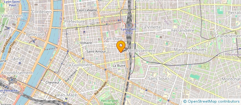 localisation de l'entreprise MADAME SONIA OUBDIR  LYON