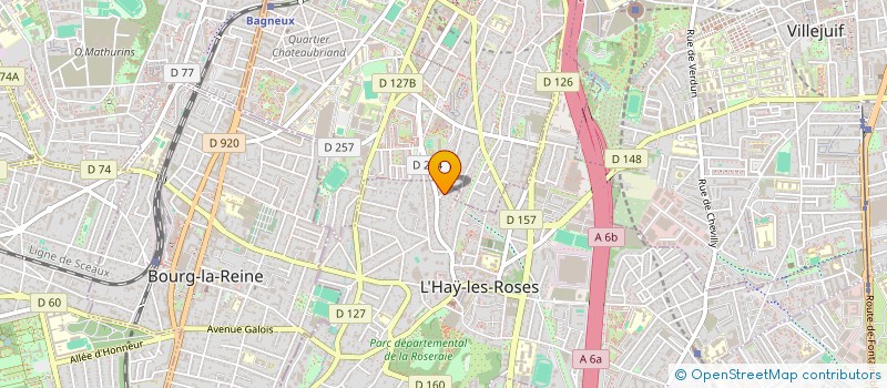 localisation de l'entreprise MADAME SONIA OUEGHLANI à L HAY LES ROSES