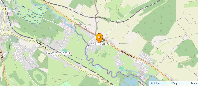 localisation de l'entreprise MADAME SONIA PADE  OUST-MAREST