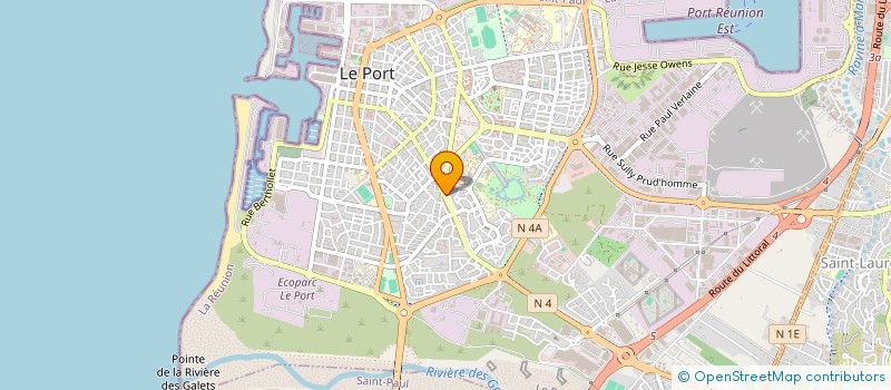 localisation de l'entreprise MADAME SONIA PANCHOUT à LE PORT