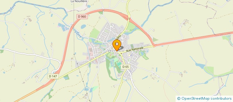localisation de l'entreprise MADAME SONIA PAQUEREAU  LA ROCHE-SUR-YON