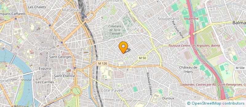 localisation de l'entreprise MADAME SONIA PAWLOWSKI  TOULOUSE