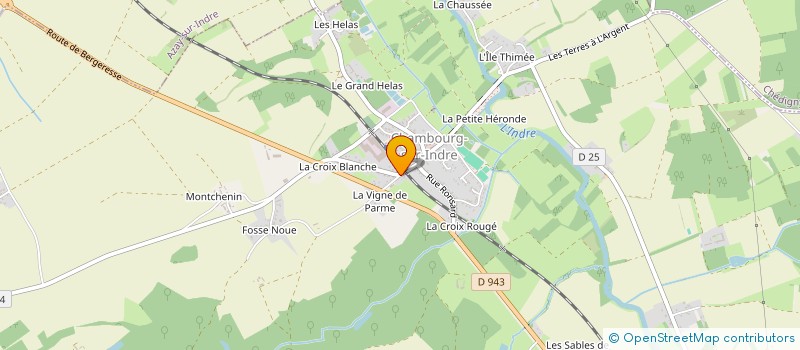 localisation de l'entreprise MADAME SONIA PELLUARD  CHAMBOURG-SUR-INDRE