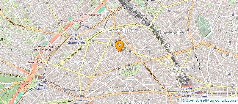 localisation de l'entreprise MADAME SONIA PENSARINI  PARIS