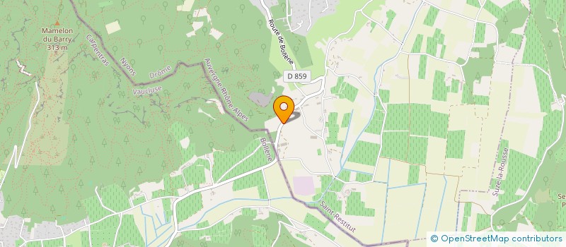 localisation de l'entreprise MADAME SONIA PERDRIX  SAINT-RESTITUT