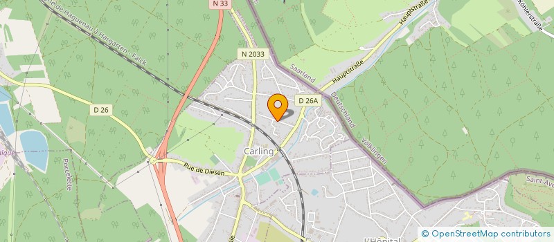 localisation de l'entreprise MADAME SONIA PEREIRA  CARLING