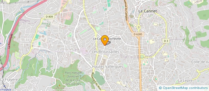 localisation de l'entreprise MADAME SONIA PEREIRA MOREIRA  CANNES