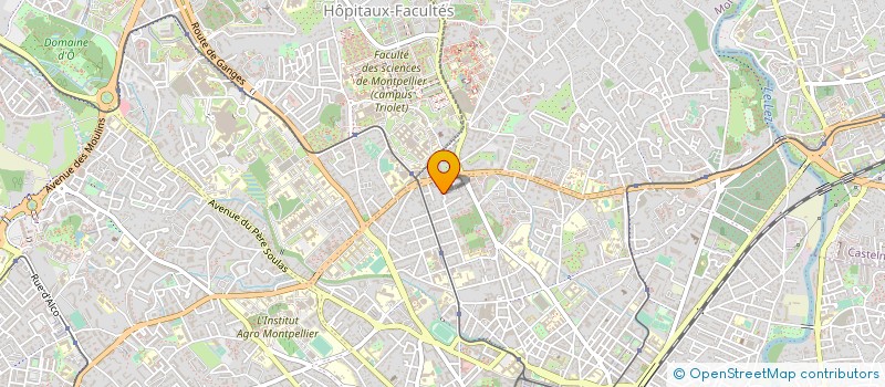 localisation de l'entreprise MADAME SONIA PEREZ à MONTPELLIER