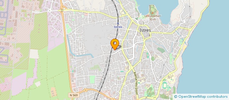 localisation de l'entreprise MADAME SONIA PEREZ  ISTRES