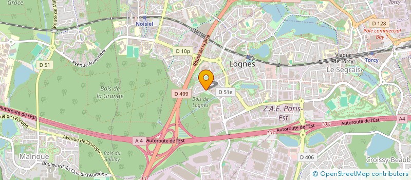 localisation de l'entreprise MADAME SONIA PERIGAUD à LOGNES