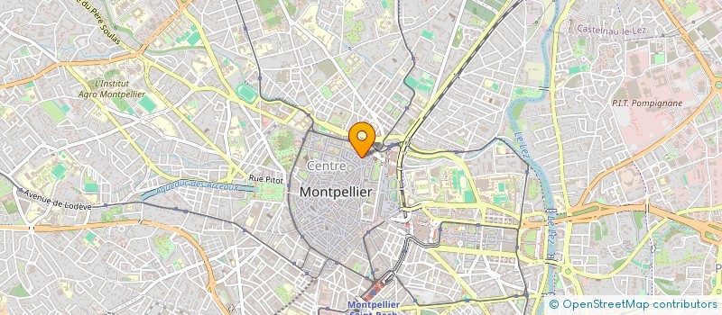 localisation de l'entreprise MADAME SONIA PETERS  MONTPELLIER