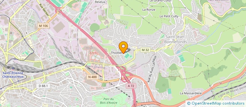 localisation de l'entreprise MADAME SONIA PETETOT  SAINT-JEAN-BONNEFONDS