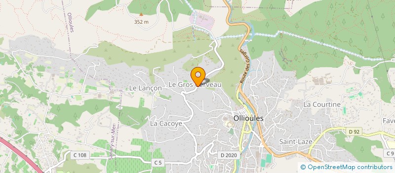 localisation de l'entreprise MADAME SONIA PETIT à OLLIOULES