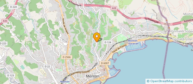 localisation de l'entreprise MADAME SONIA PIBI à MENTON