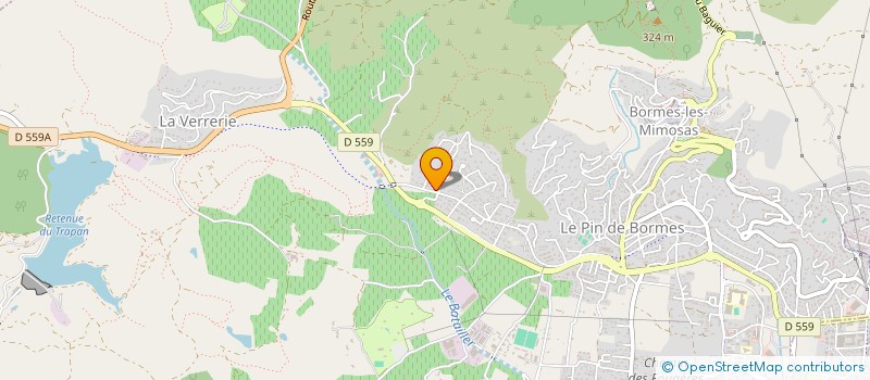 localisation de l'entreprise MADAME SONIA PIERRU  BORMES-LES-MIMOSAS