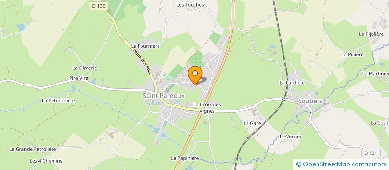 localisation de l'entreprise MADAME SONIA PIGNON  VOUHE