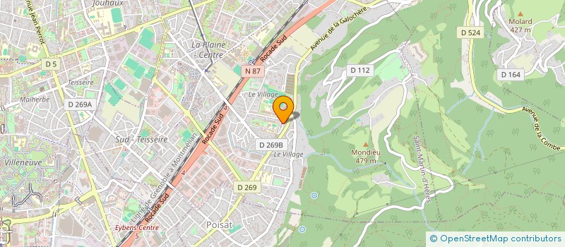 localisation de l'entreprise MADAME SONIA PIRES  SAINT-MARTIN-D'HERES