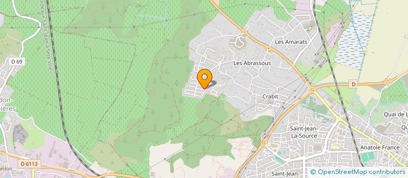 localisation de l'entreprise MADAME SONIA PONTICAUD  NARBONNE