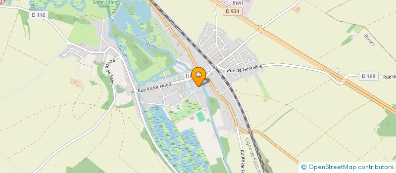 localisation de l'entreprise MADAME SONIA POTTIER  CORBIE