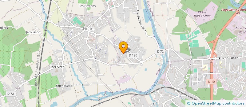 localisation de l'entreprise MADAME SONIA POUPEAU à FLEAC