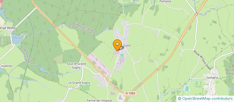 localisation de l'entreprise MADAME SONIA POUTALIER  MONTMOROT