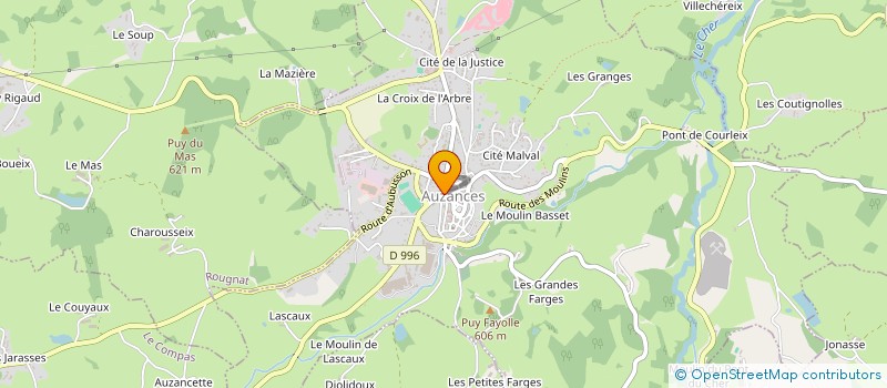 localisation de l'entreprise MADAME SONIA PRUDHOMME à AUZANCES
