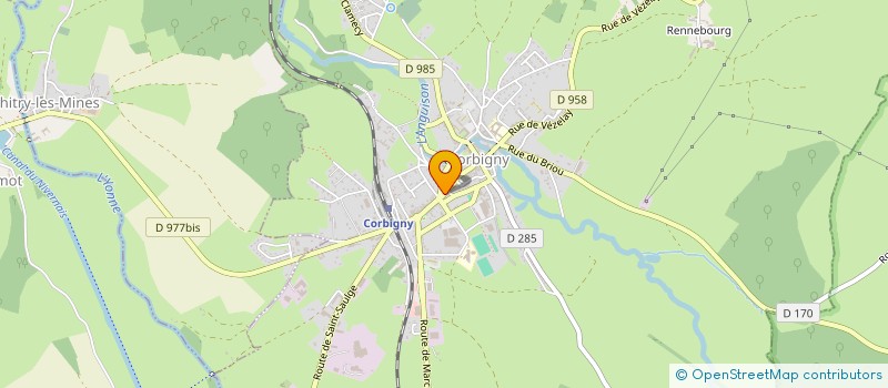 localisation de l'entreprise MADAME SONIA RAILLARD  CORBIGNY