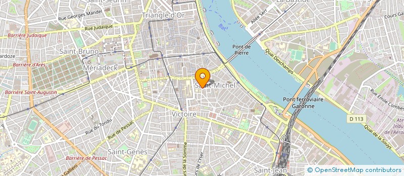 localisation de l'entreprise MADAME SONIA RATCLIFFE  BORDEAUX