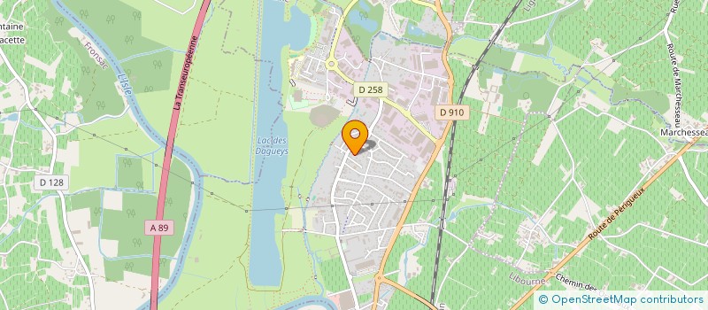 localisation de l'entreprise MADAME SONIA RATOUIN  LIBOURNE