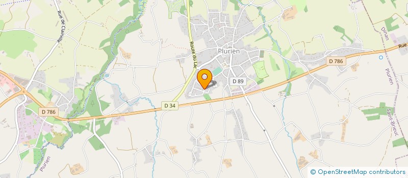 localisation de l'entreprise MADAME SONIA RAULT  PLURIEN