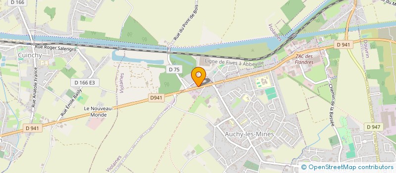 localisation de l'entreprise MADAME SONIA REYNAERT  VIOLAINES