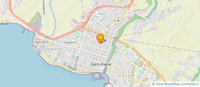 localisation de l'entreprise MADAME SONIA RIAJODDY à SAINT-PIERRE