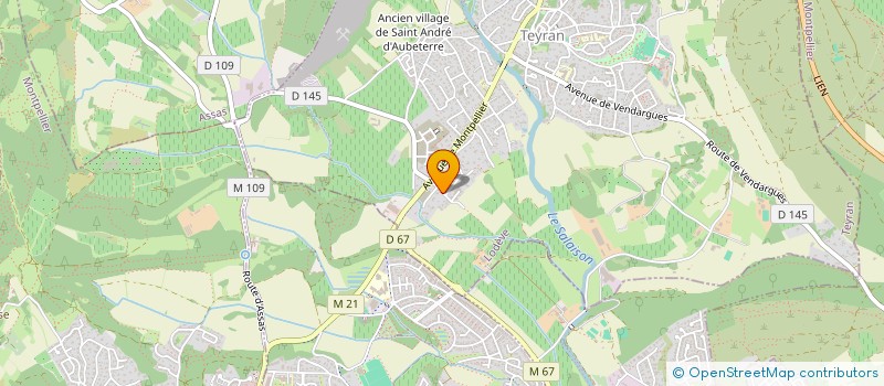 localisation de l'entreprise MADAME SONIA RICHARD  TEYRAN