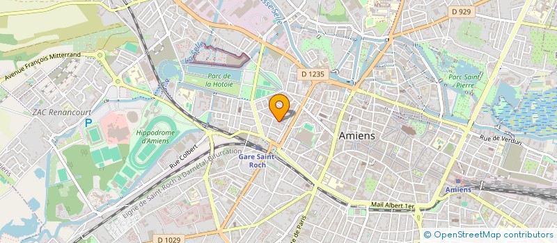localisation de l'entreprise MADAME SONIA RICQUEBOURG à AMIENS