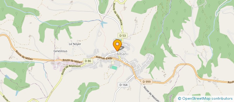 localisation de l'entreprise MADAME SONIA RIOLS  ALBAN