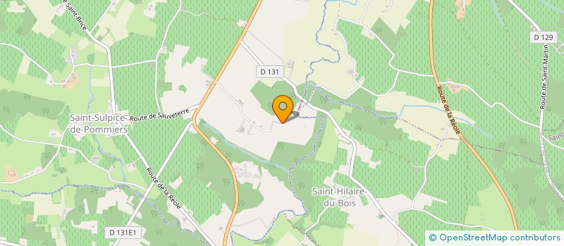 localisation de l'entreprise MADAME SONIA ROBERT  SAINT-HILAIRE-DU-BOIS