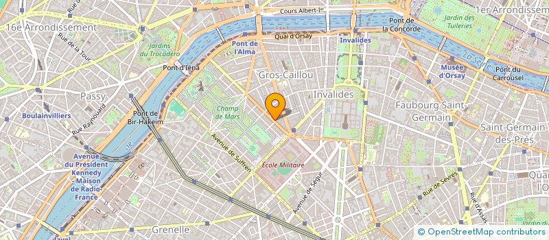 localisation de l'entreprise MADAME SONIA ROBIN à PARIS