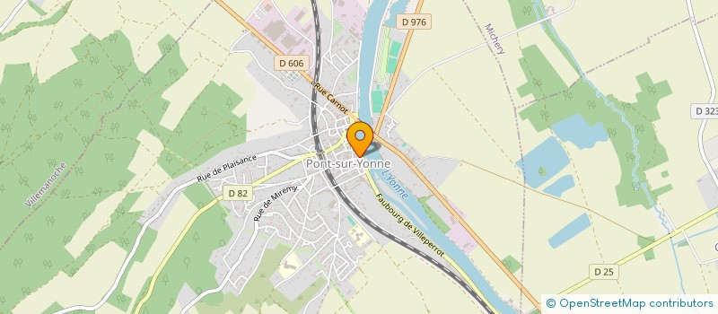 localisation de l'entreprise MADAME SONIA ROCHA CARNEIRO  PONT-SUR-YONNE