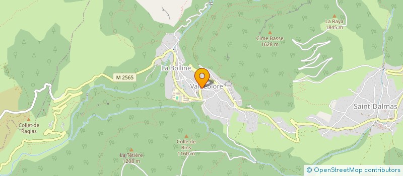 localisation de l'entreprise MADAME SONIA ROSSI  VALDEBLORE